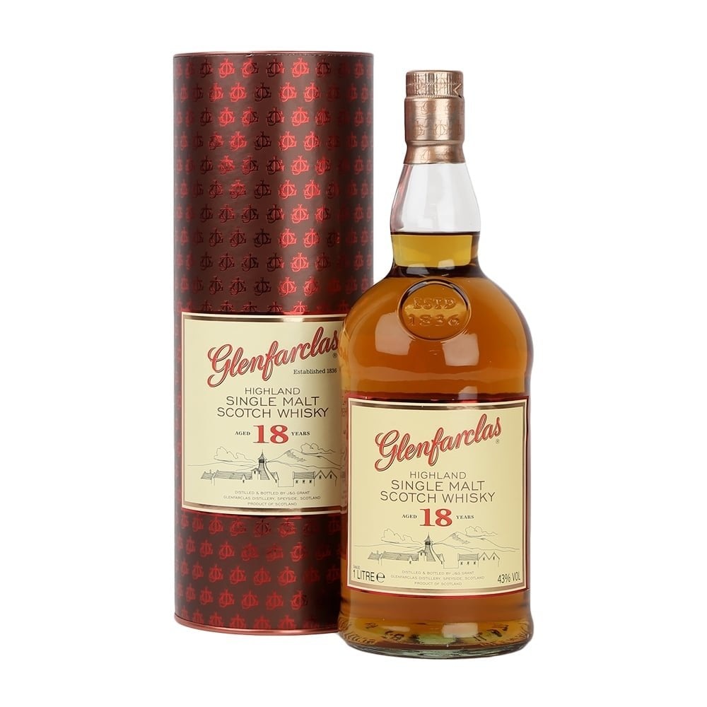 Glenfarclas 18年 シングルモルトウイスキー 700ml Glenfarclas 18 Years Old - Breur - úw topSlijter
