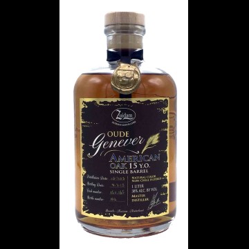 Zuidam Oude Genever American Oak 15yo Single Barrel
