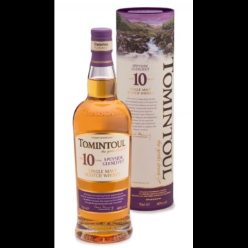 Tomintoul whisky 10 yr